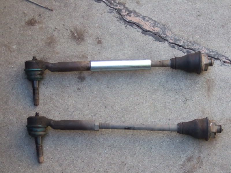 Duramax Homemade Tie Rod Sleeves dashlasopa